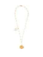 Matchesfashion.com Alighieri - The Refrain Of The Night 24kt Gold-plated Necklace - Womens - Gold