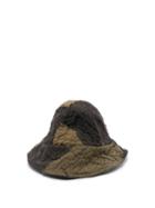 Matchesfashion.com By Walid - Hani Repurposed Cotton-canvas Bucket Hat - Mens - Khaki