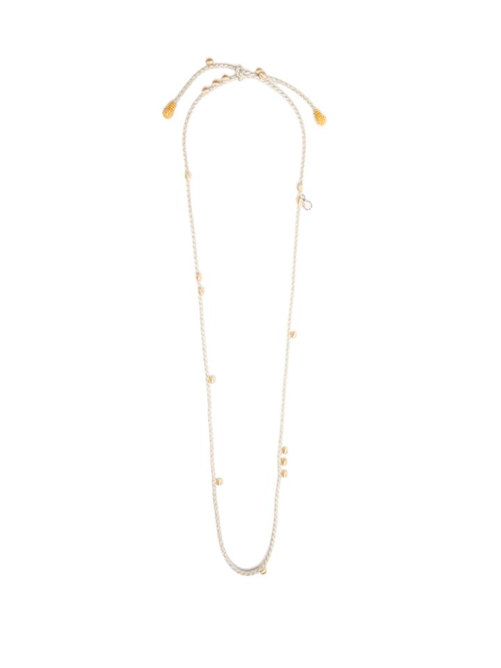 Rebecca De Ravenel Corded Sphere-embellished Necklace