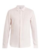 Orlebar Brown Morton Point-collar Striped Linen Shirt