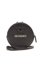 Matchesfashion.com Jacquemus - Le Pitchou Leather Necklace Bag - Mens - Black