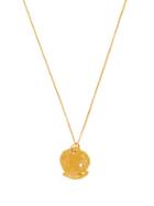 Matchesfashion.com Alighieri - The Forgotten Memory Gold Plated Coin Necklace - Womens - Gold