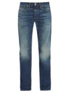 Rrl Low-rise Straight-leg Stonewash Jeans
