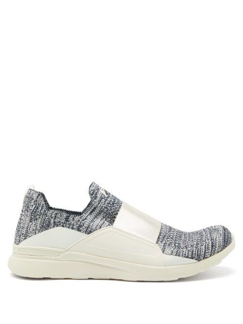 Matchesfashion.com Athletic Propulsion Labs - Techloom Bliss Laceless Trainers - Mens - White Black