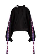 Vetements X Champion Cotton-blend Hooded Sweatshirt