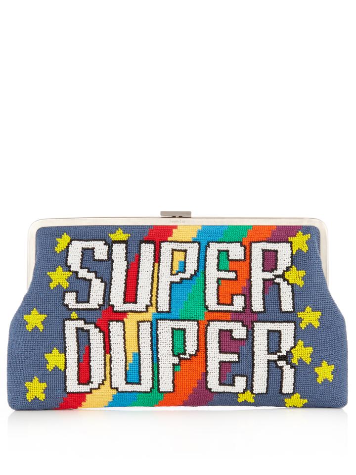 Sarah's Bag Super Duper Embellished Clutch