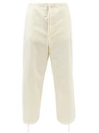 2 Moncler 1952 - Drawstring-cuff Technical-canvas Track Pants - Mens - White