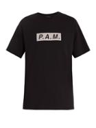 Matchesfashion.com P.a.m. - P.a.m. Logo Cotton T Shirt - Mens - Black