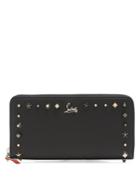 Christian Louboutin Panettone Stud-embellished Leather Wallet