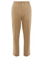 Matchesfashion.com Acne Studios - Paco Drawstring Cotton Blend Trousers - Mens - Beige