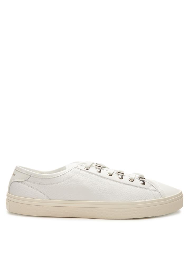 Saint Laurent Rivington Low-top Leather Trainers