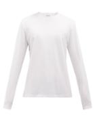 Raey - Recycled Cotton-blend Long-sleeve T-shirt - Mens - White