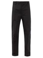 Boramy Viguier - Cotton-blend Twill Straight-leg Trousers - Mens - Black