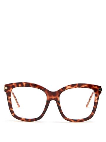Matchesfashion.com Meeyye - Moyo Tortoiseshell Glasses - Womens - Tortoiseshell