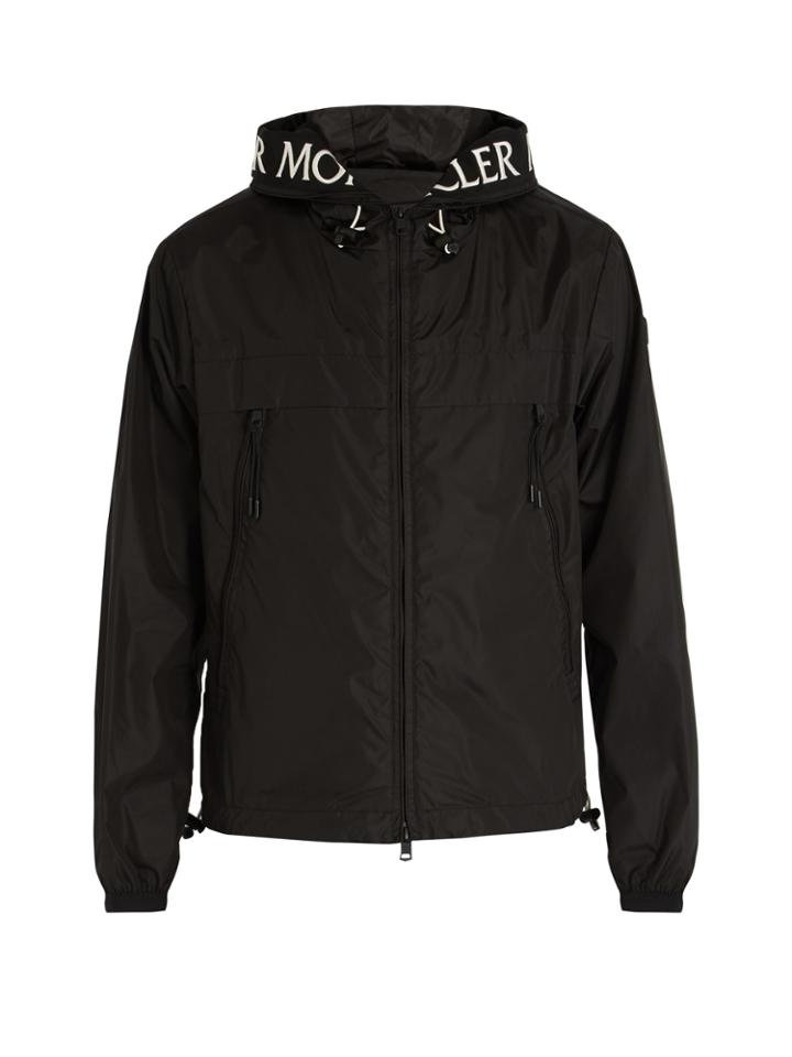Moncler Massereau Logo-embroidered Hooded Jacket
