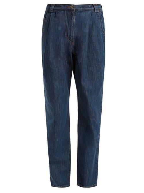 Matchesfashion.com Rachel Comey - Axis Wide Leg Denim Trousers - Womens - Denim