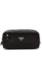 Matchesfashion.com Prada - Double Zip Wash Bag - Mens - Black