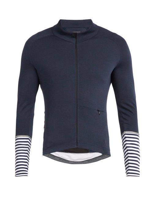 Matchesfashion.com Caf Du Cycliste - Arlette Cycling Jersey Jacket - Mens - Navy Multi