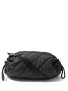 Ganni - Recycled-fibre Cross-body Bag - Womens - Black