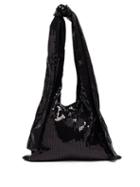 Matchesfashion.com Junya Watanabe - Knotted-strap Sequinned Tote Bag - Womens - Black