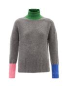 La Fetiche - Rudi Roll-neck Wool Sweater - Womens - Grey
