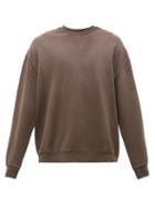 Mens Rtw Ksubi - Kross Biggie Cotton-jersey Sweatshirt - Mens - Brown