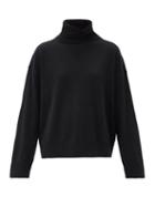 Matchesfashion.com Nili Lotan - Cashmere Roll-neck Sweater - Womens - Black