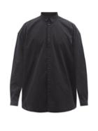 Toogood - The Draughtsman Organic Cotton-blend Twill Shirt - Mens - Black