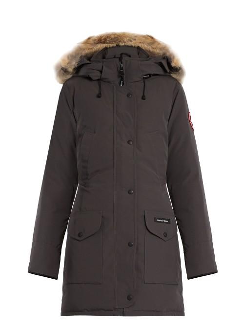Canada Goose Trillium Fur-trimmed Down Coat