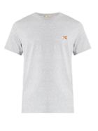 Maison Kitsuné Logo-embroidered Cotton-jersey T-shirt