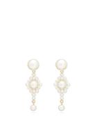 Matchesfashion.com Sophie Bille Brahe - Venezia Pearl & 14kt Gold Earrings - Womens - Pearl