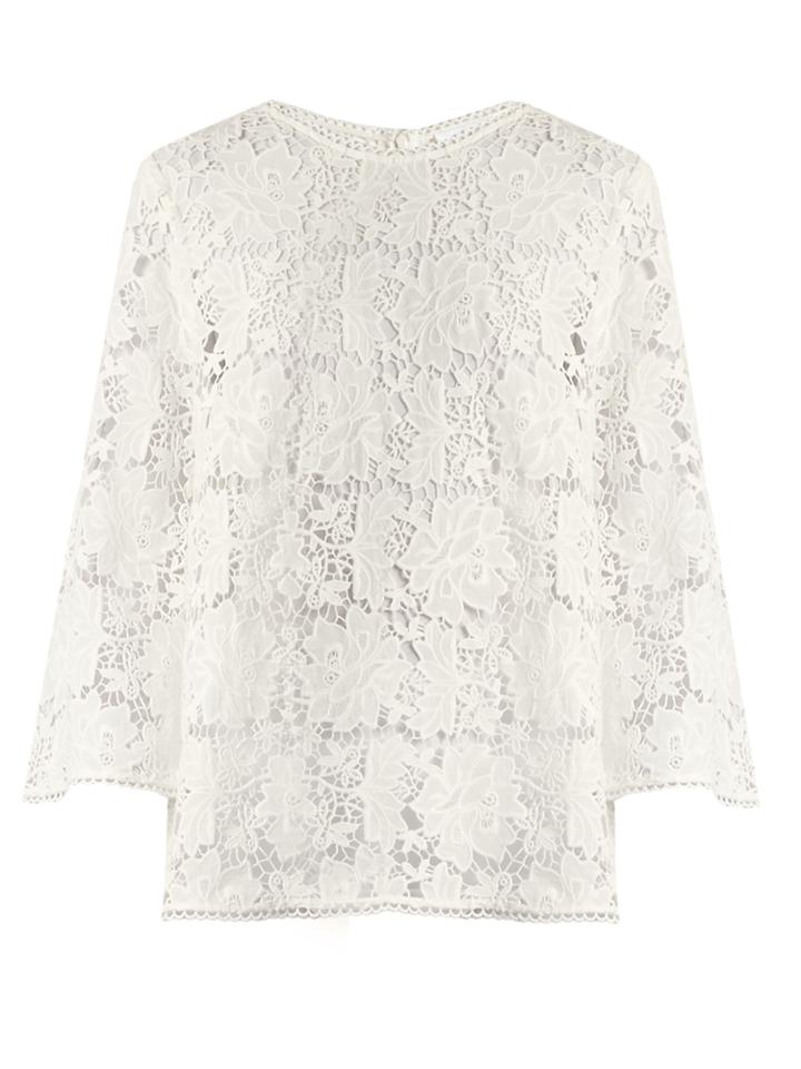 Zimmermann Aerial Guipure-lace Top