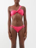 Sara Cristina - Narcissus Stretch Bikini Top - Womens - Pink