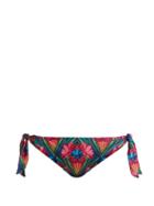 Matchesfashion.com Paolita - Saguaro Bikini Briefs - Womens - Pink Multi