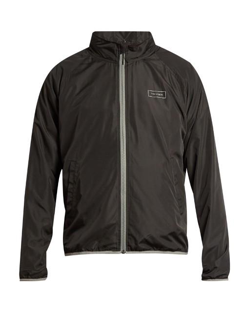 The Upside Black Night Hooded Performance Jacket