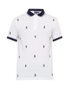 Matchesfashion.com Polo Ralph Lauren - Logo Embroidered Cotton Piqu Polo Shirt - Mens - White