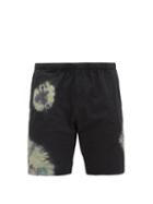 Matchesfashion.com Noma T.d. - Tie-dye Shell Shorts - Mens - Black