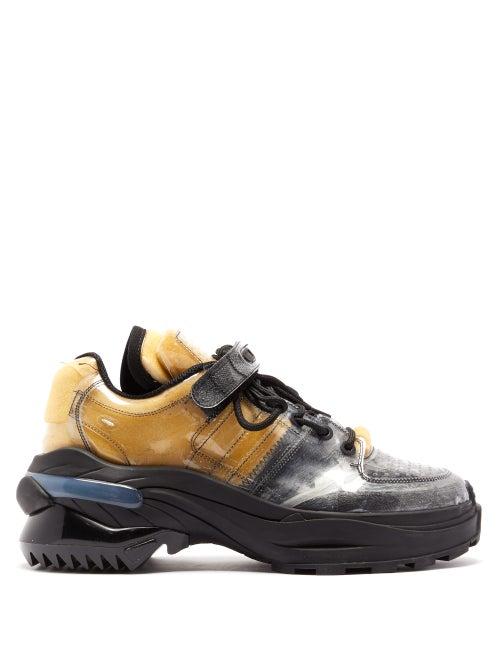 Matchesfashion.com Maison Margiela - Retro Fit Transparent Trainers - Mens - Black