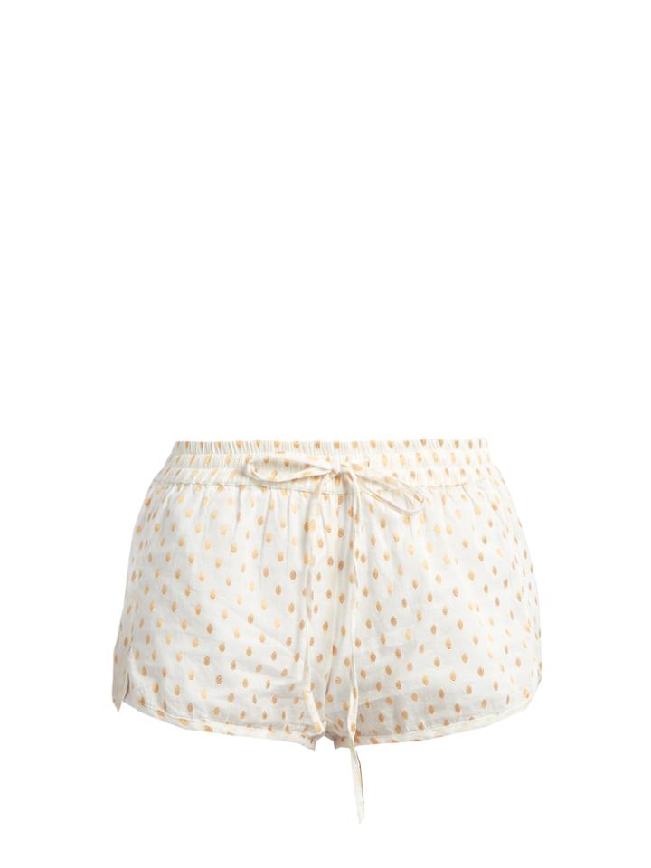 Mes Demoiselles Dylan Fil Coup Cotton-blend Shorts