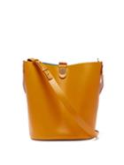 Matchesfashion.com Sophie Hulme - Swing Large Leather Bucket Bag - Womens - Brown
