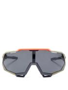 Matchesfashion.com 100% - Speedtrap Cycle Glasses - Mens - Khaki