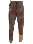 Matchesfashion.com Off-white - Camouflage Print Cotton Track Pants - Mens - Khaki