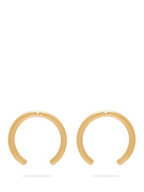 Matchesfashion.com Valentino - Rockstud Earrings - Womens - Gold