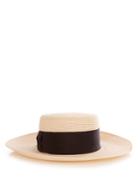Federica Moretti Panama Hemp-straw Hat