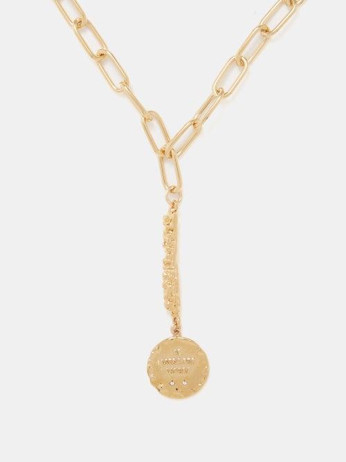 By Alona - Dawn 18kt Gold-plated Necklace - Womens - Yellow Gold