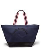 Matchesfashion.com The Upside - Logo Embroidered Neoprene Tote - Womens - Navy
