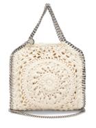 Matchesfashion.com Stella Mccartney - Falabella Small Crocheted Tote Bag - Womens - Ivory