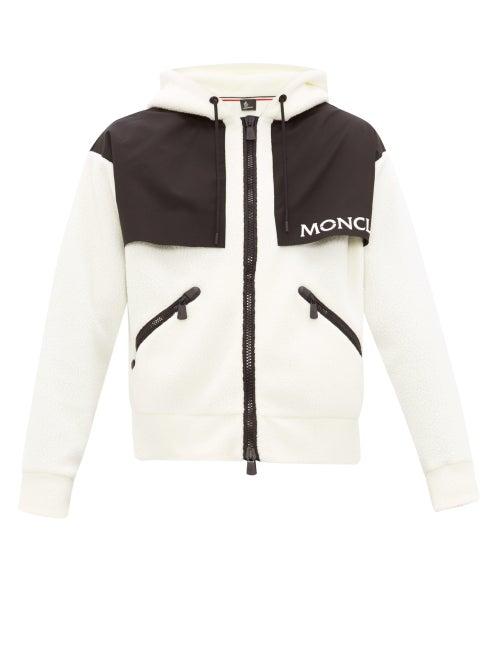 Matchesfashion.com Moncler Grenoble - Hooded Fleece Jacket - Mens - Khaki