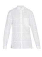 Lanvin Panelled Cotton Shirt
