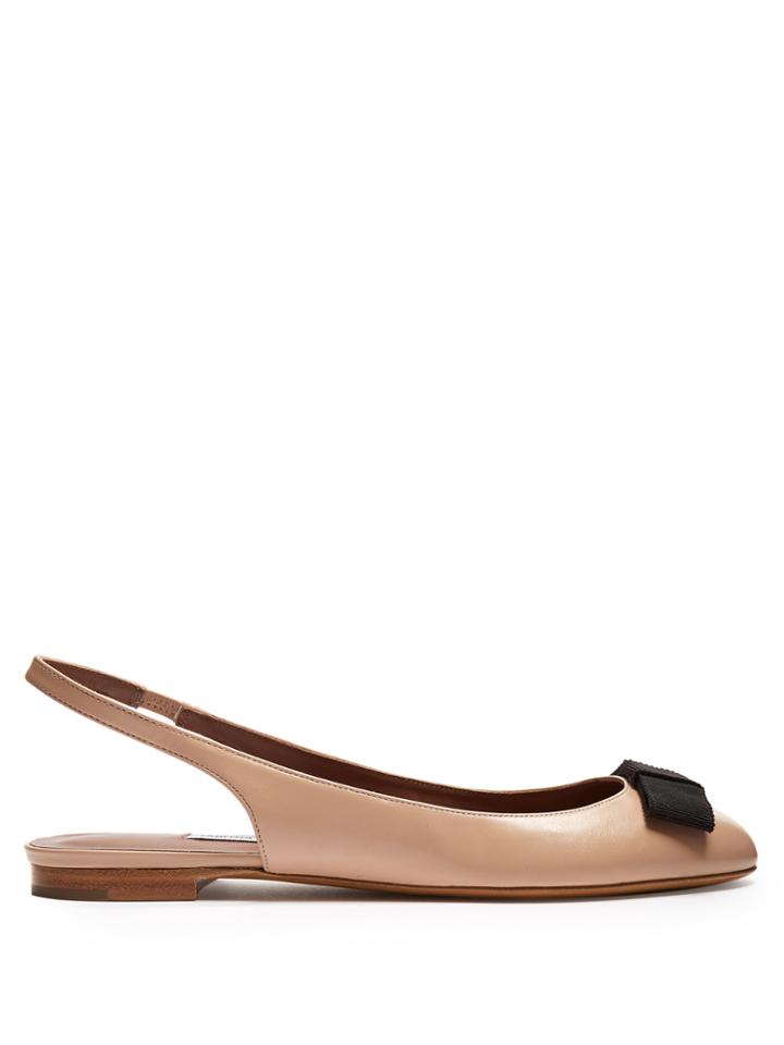 Tabitha Simmons Ingrid Leather Ballet Flats
